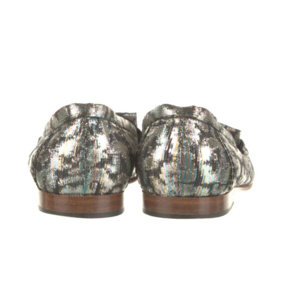 Rare Lanvin Loafers - Vintage Metallic Animal Print - Picture 4 of 5